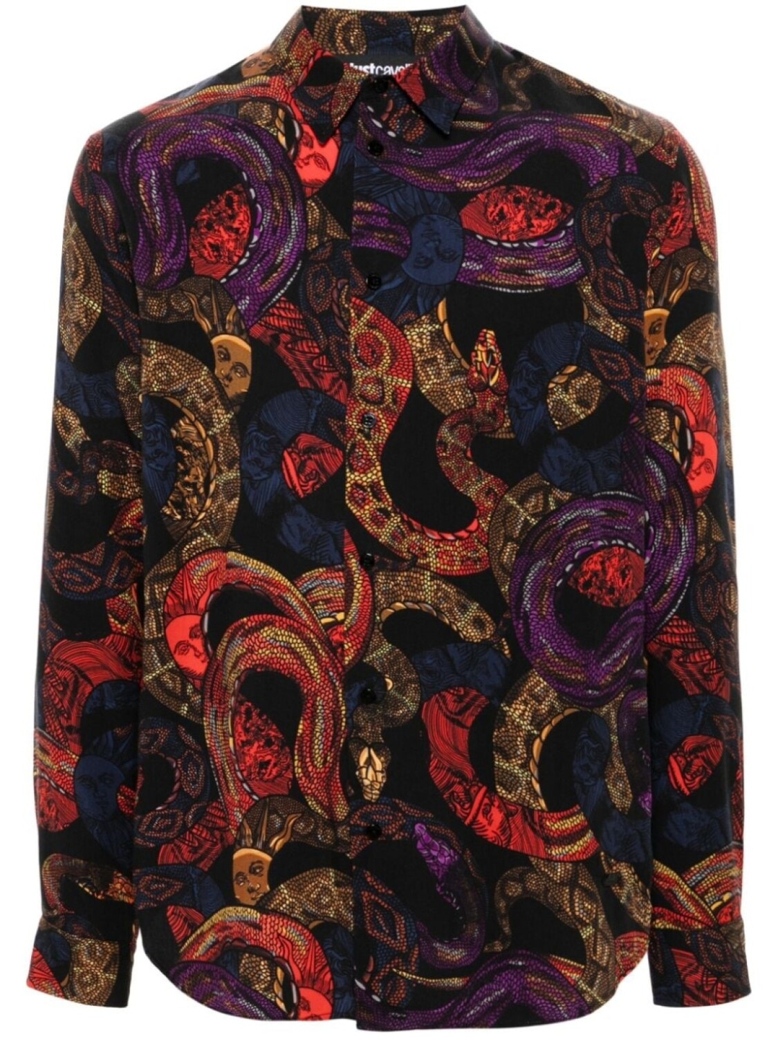 

Just Cavalli рубашка с графичным принтом, черный