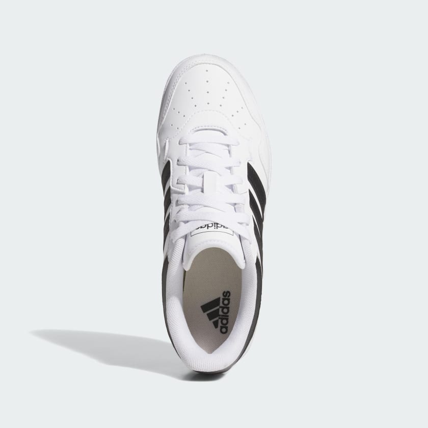 Женские кроссовки Adidas Hoops 4.0, белый/фиолетовый/серый — фото 2