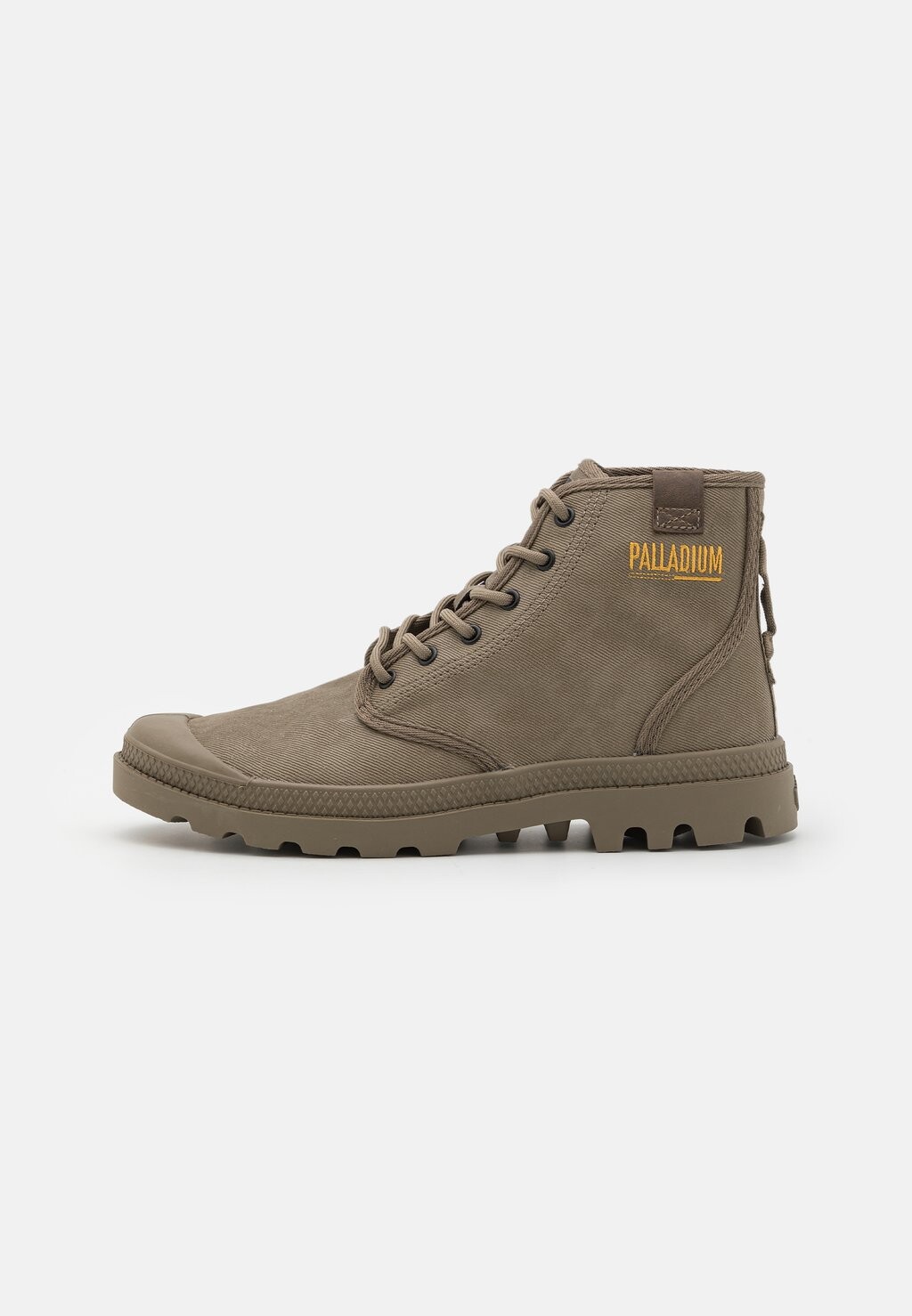 Ботильоны на шнуровке PAMPA HI UNISEX Palladium, оливковый — фото 2