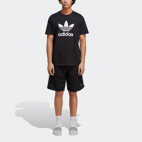 Шорты оригинальные adicolor классические 3 полоски спортивные шорты Adidas, черный — фото 2