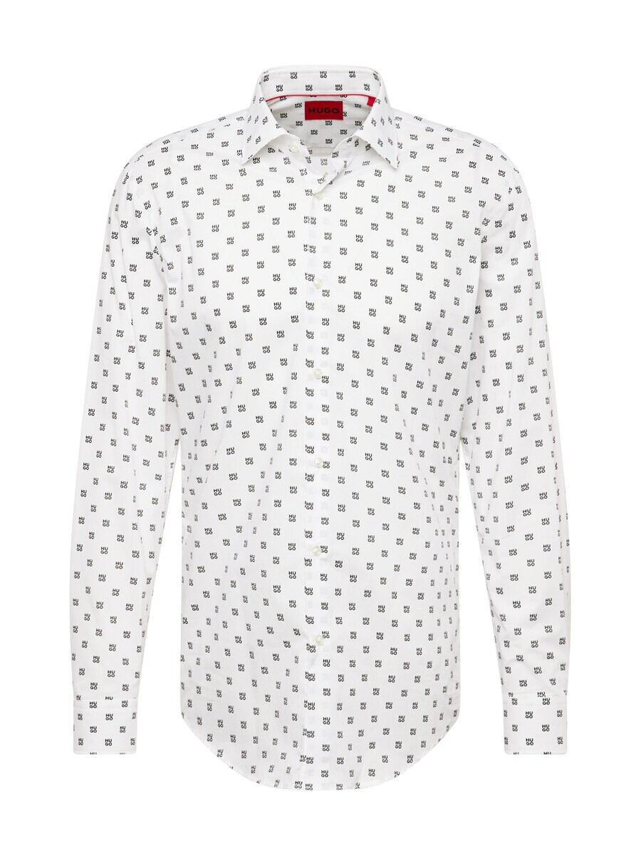 

Повседневная рубашка HUGO Slim fit Button Up Shirt Kenno, белый