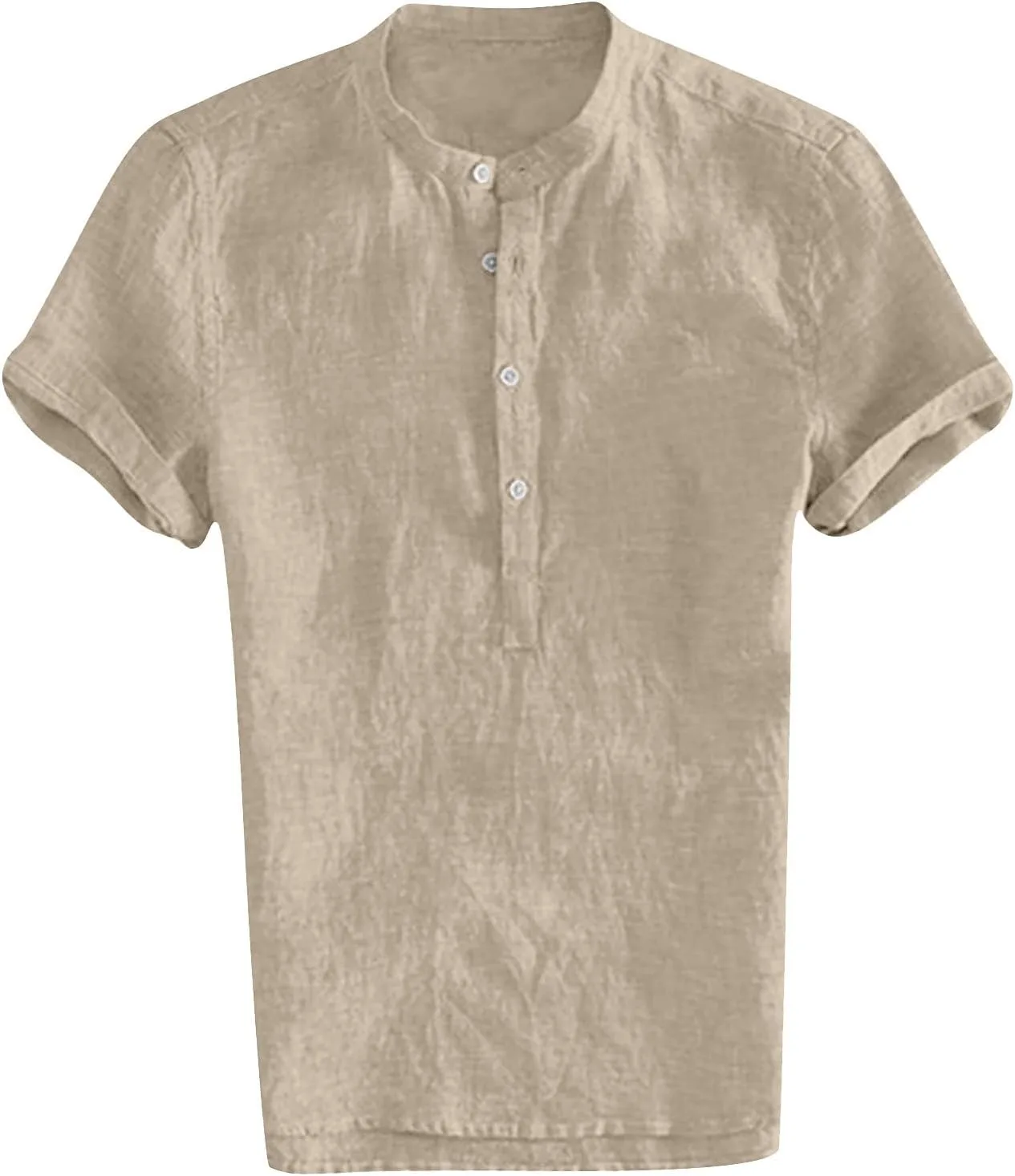 Мужская хенли футболка для тренировок, летняя casual, размеры S-3XL — фото 3