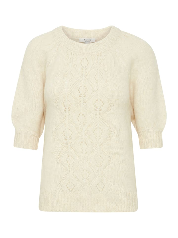 

B. young Вязаный свитер BYOKSANA прямого кроя, цвет «березовый меланж»