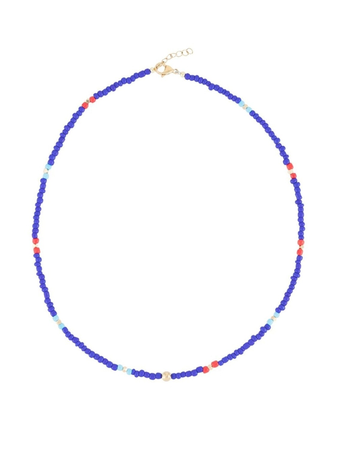 

Многослойный браслет из бусин Nialaya Jewelry, синий