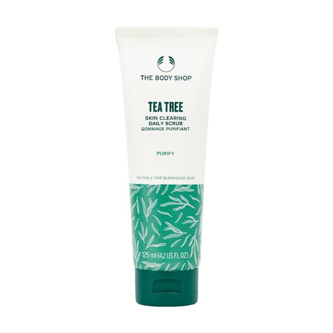 

Очищающий скраб для лица с маслом чайного дерева The Body Shop, 125 мл