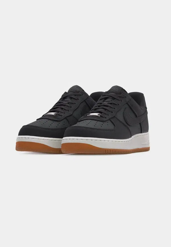 Кроссовки Nike Sportswear Air Force 1 07 LV8, черный/темный дымчато-серый/средне-коричневый/вершинно-белый — фото 3