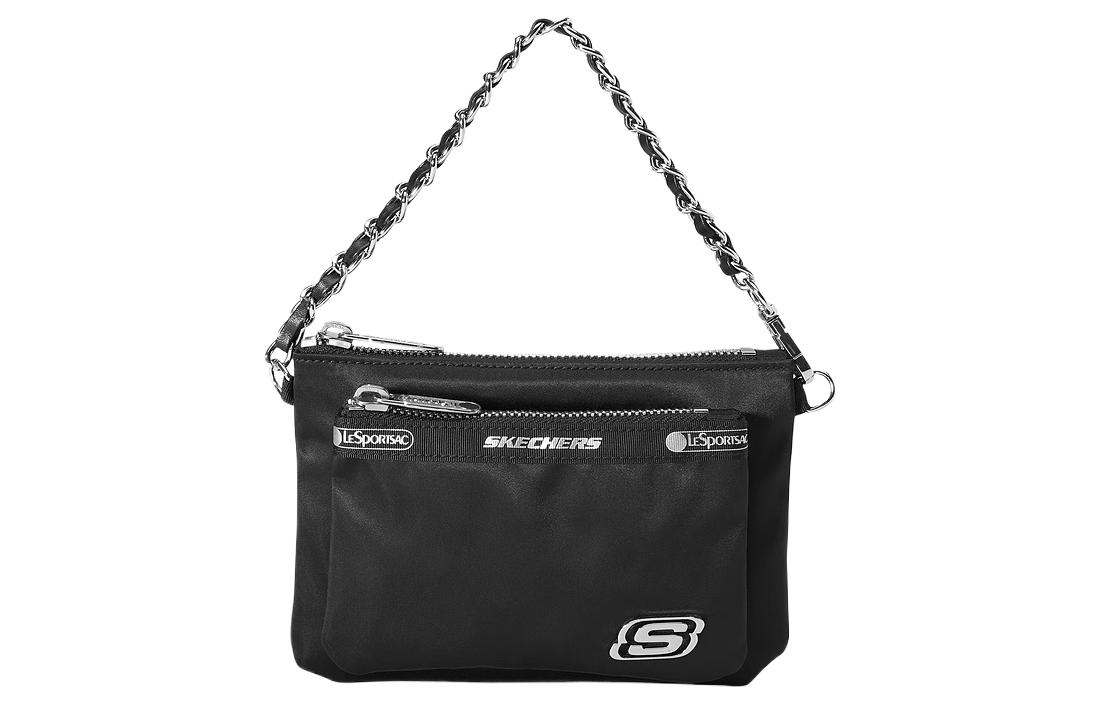 

LeSportsac Коллаборация Тканевая Сумка, Темно-синяя Черная Сумка Через Плечо Унисекс Skechers