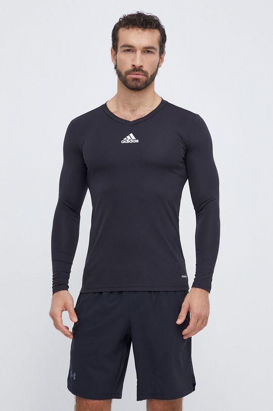 

Тренировочная футболка с длинными рукавами Team Base adidas, черный