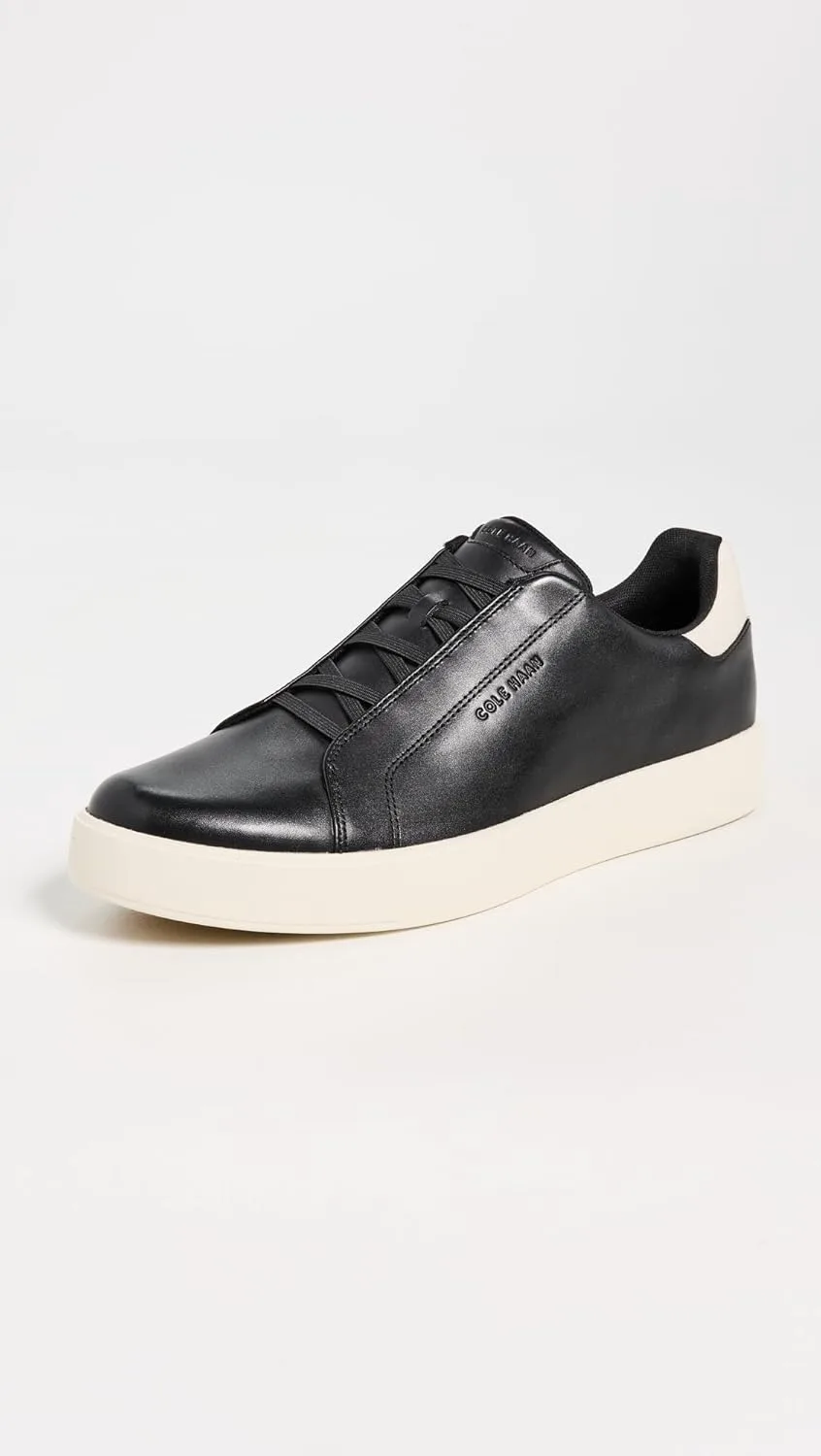 Мужские слипоны Cole Haan Grandpro Luxe, черный/слоновая кость — фото 2