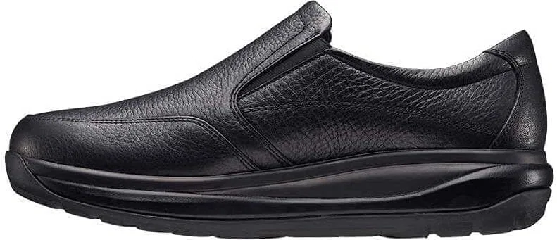 Мужские низкие туфли JOYA Traveler II Black II из гладкой кожи — фото 3