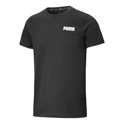 

Футболка round neck short sleeve black Puma, черный