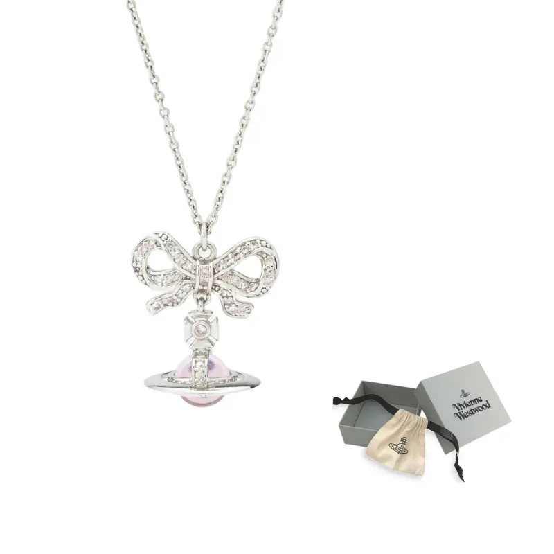 

Vivienne Westwood 925 Sterling Silver Колье для женщин в розовом цвете