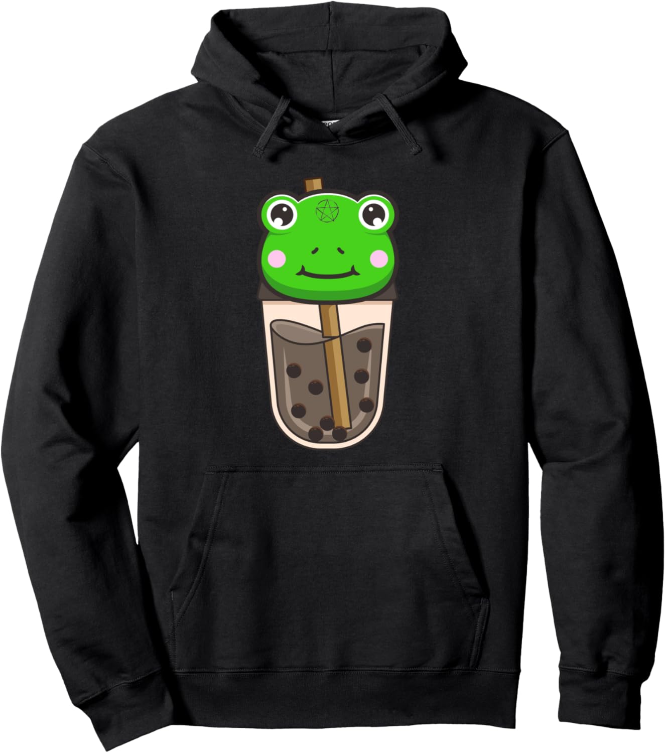 

Худи Bubble Tea Frog Cottage Core, черный Bubble Tea Frog Frog Gift Idea