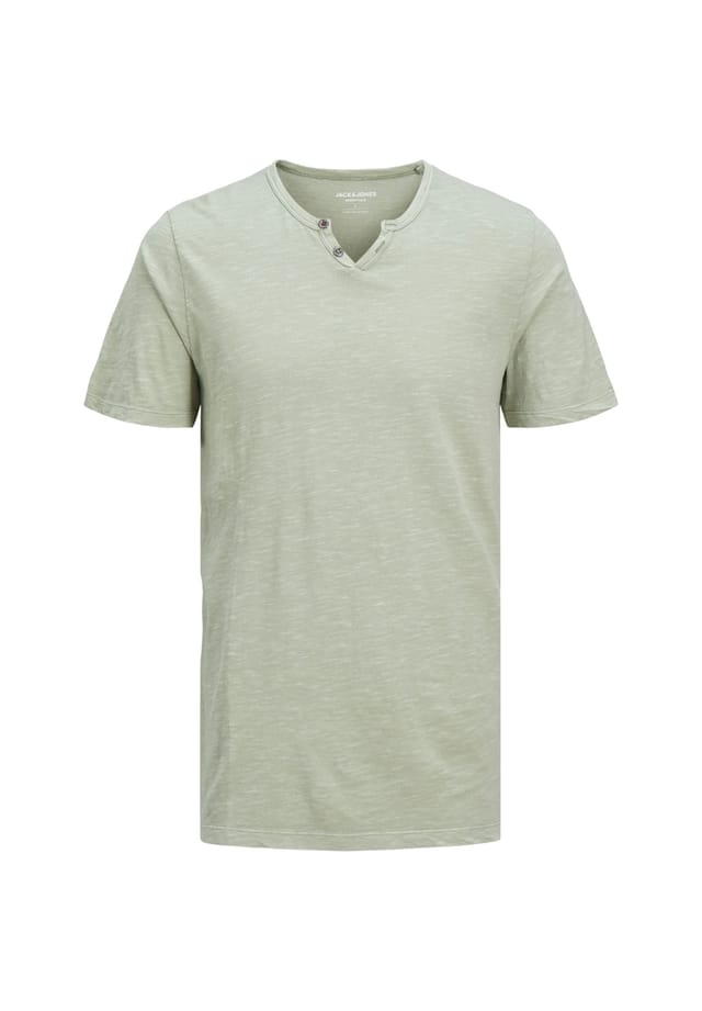 

Футболка с коротким рукавом и разрезом Jack & Jones, зеленый