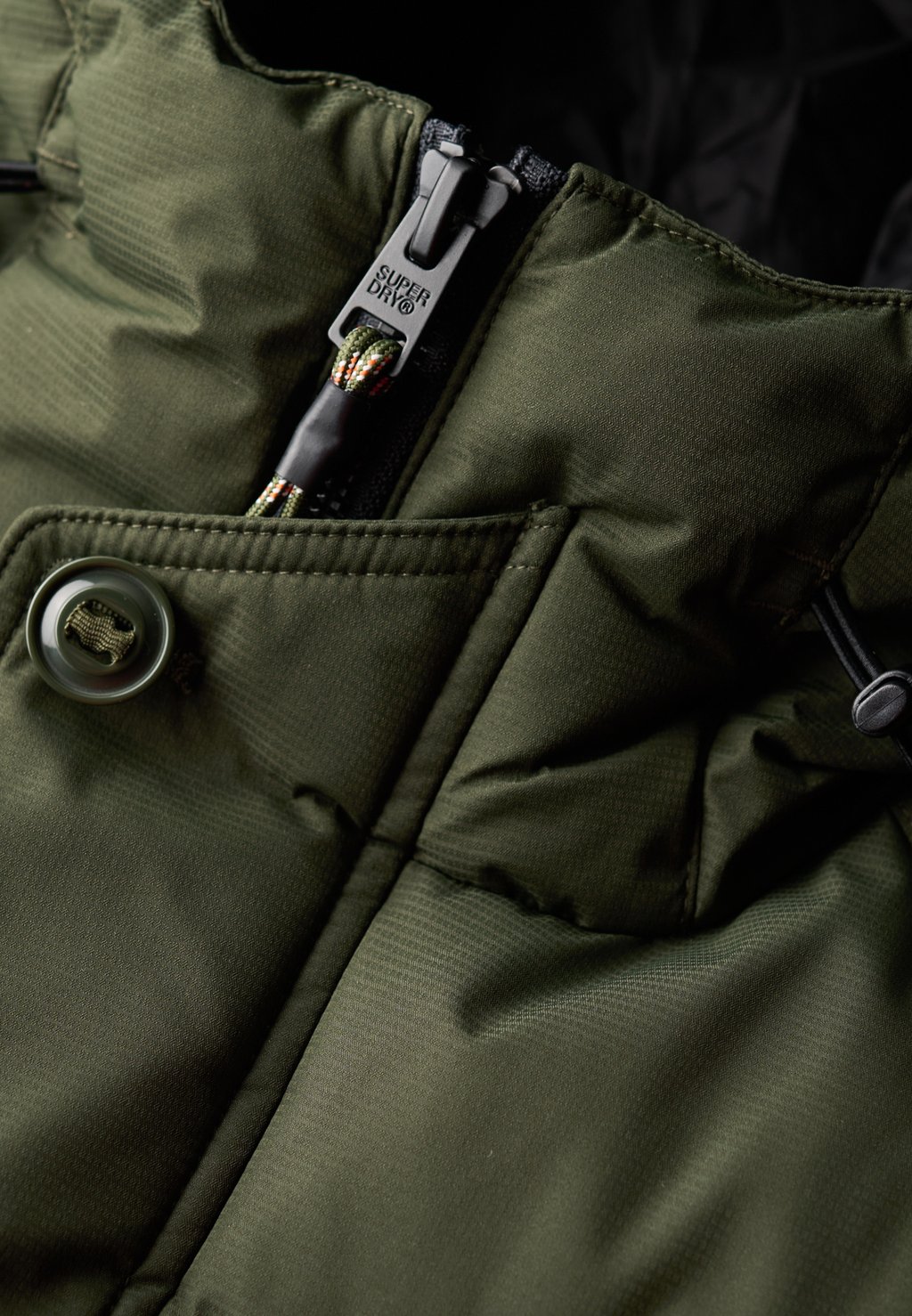 

Зимнее пальто EXPEDITION PUFFER Superdry, зеленый