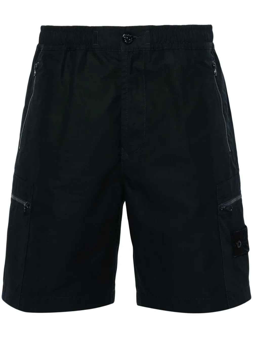 

Шорты с декором Compass Stone Island, синий