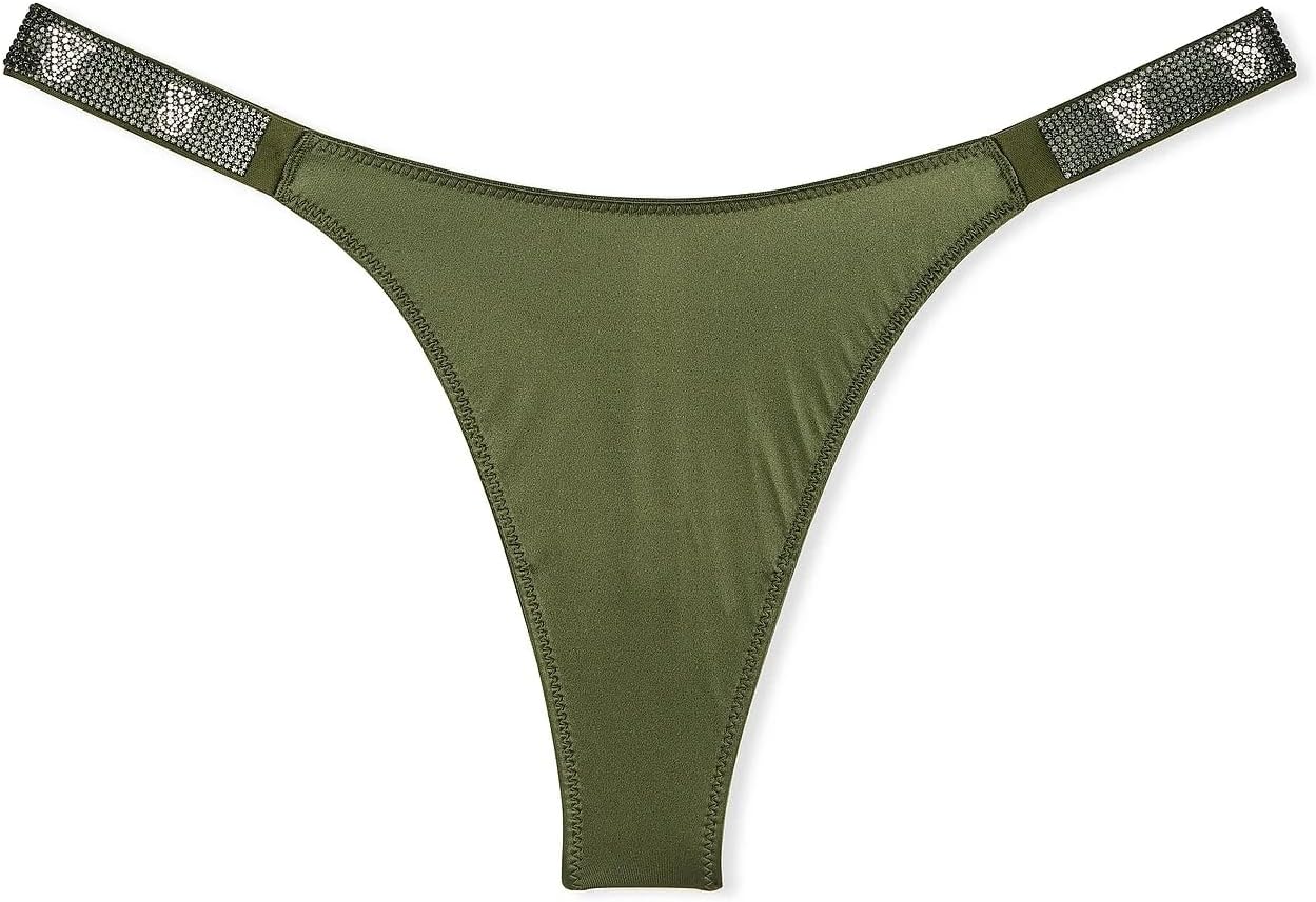 

Трусики-стринги Victoria's Secret Very Sexy Shine Strap Smooth, цвет Green New
