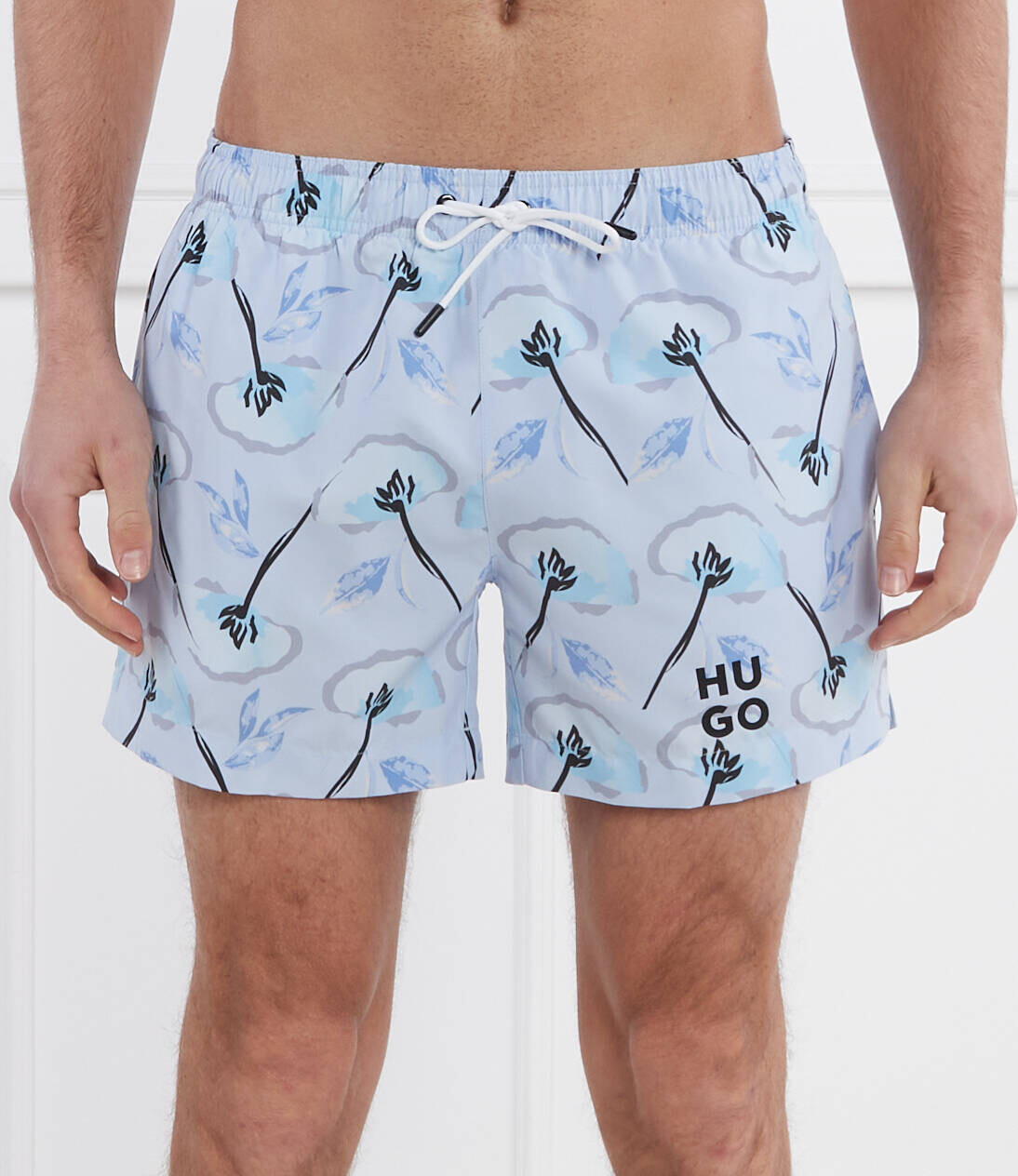 

Шорты для плавания Hugo Bodywear RICO Regular Fit, небесно-голубой