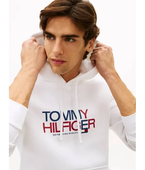 Толстовка BRAND LOVE regular fit Tommy Hilfiger, белый — фото 4