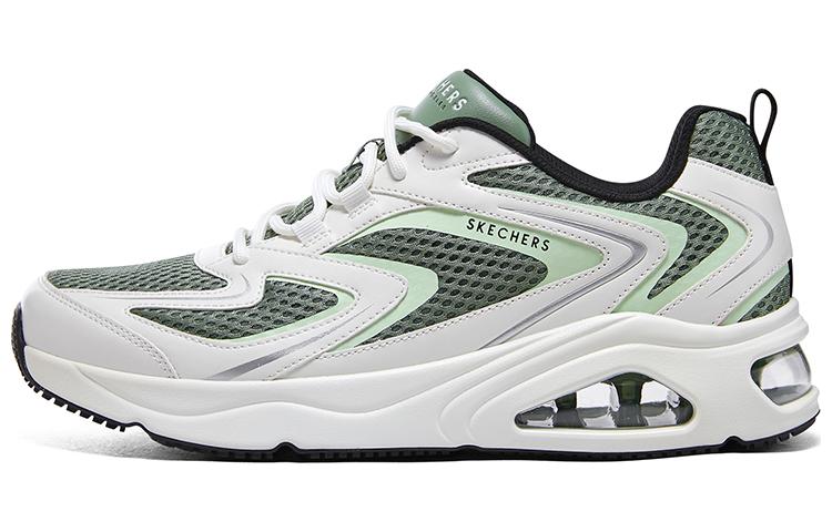 

Skechers Кроссовки для бега Uno Low Top Casual, мужские, белые, зеленые