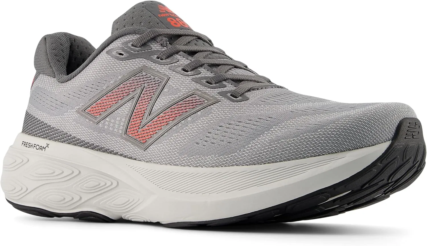 Мужские беговые кроссовки New Balance M880k15, Slate Grey Reflection Urgent Red — фото 2
