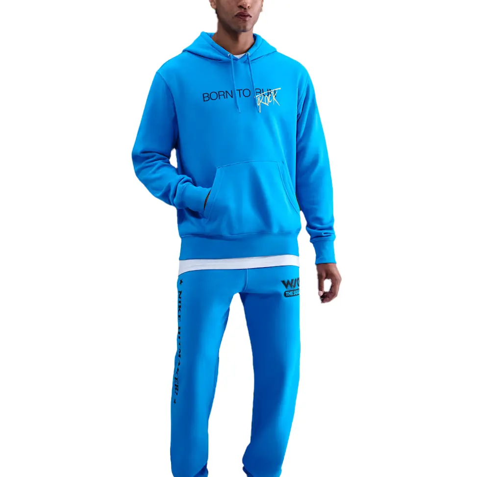 

Мужская толстовка с капюшоном Stranger Things Nike, синий