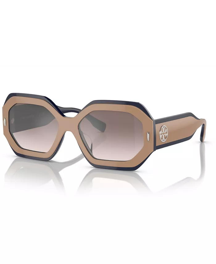 

Женские солнцезащитные очки, TY7192U Tory Burch, коричневый/бежевый