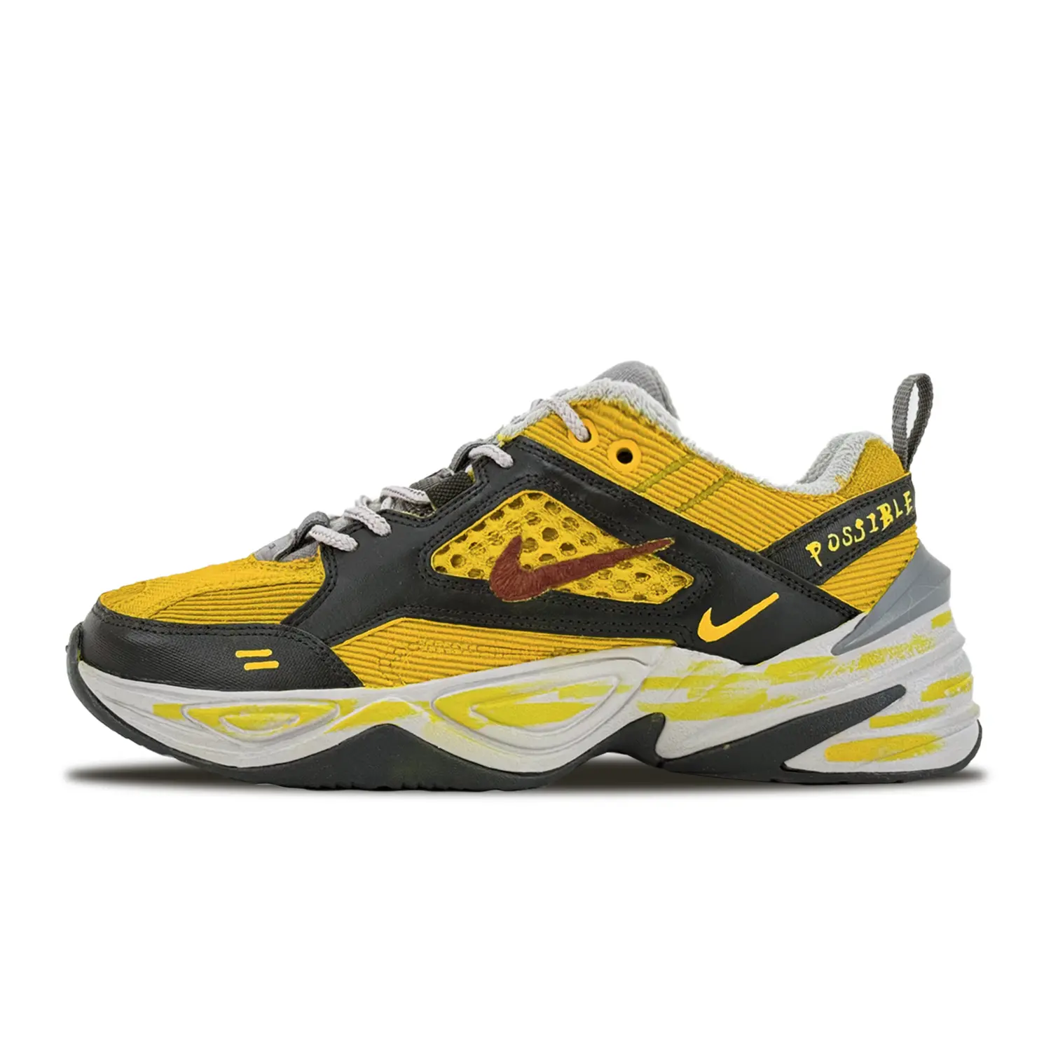 

Кроссовки M2K Chunky унисекс с низким верхом, желтый/черный Nike