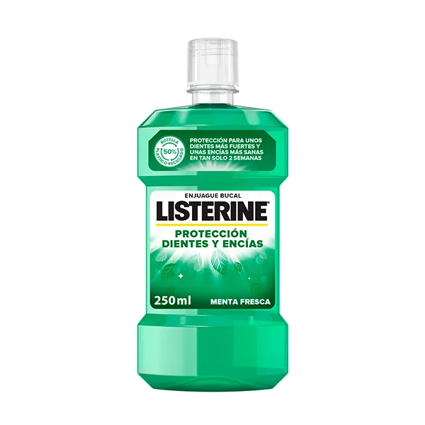 

Ополаскиватель для рта Protección Dientes Y Encías Listerine, 250 ml