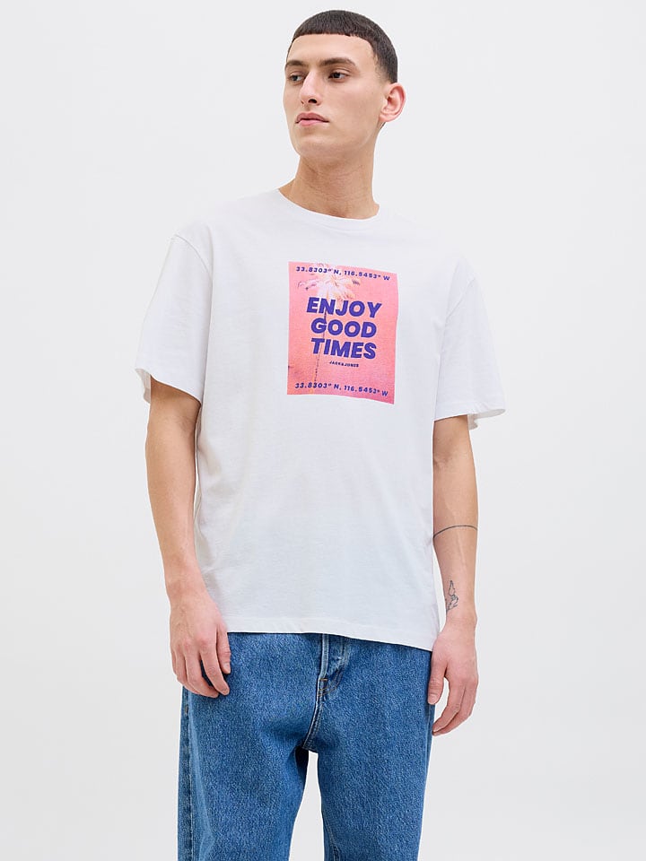 

Футболка Porto Jack & Jones, белый