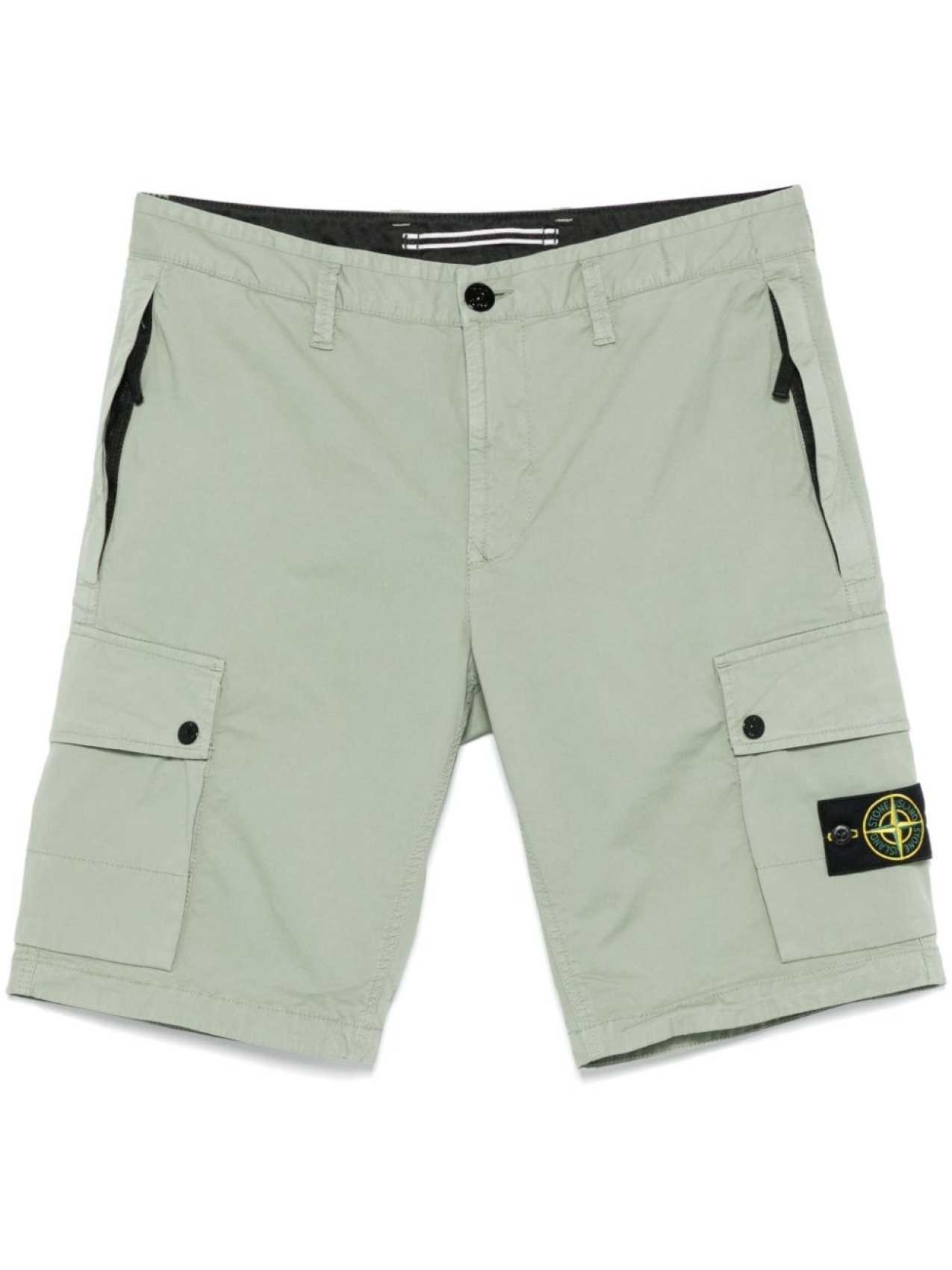 

Stone Island шорты со съемными нашивками, зеленый
