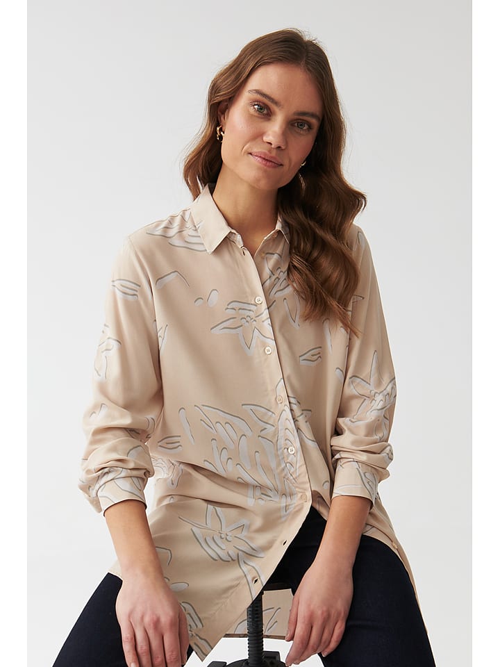 

TATUUM Рубашка бежевого цвета