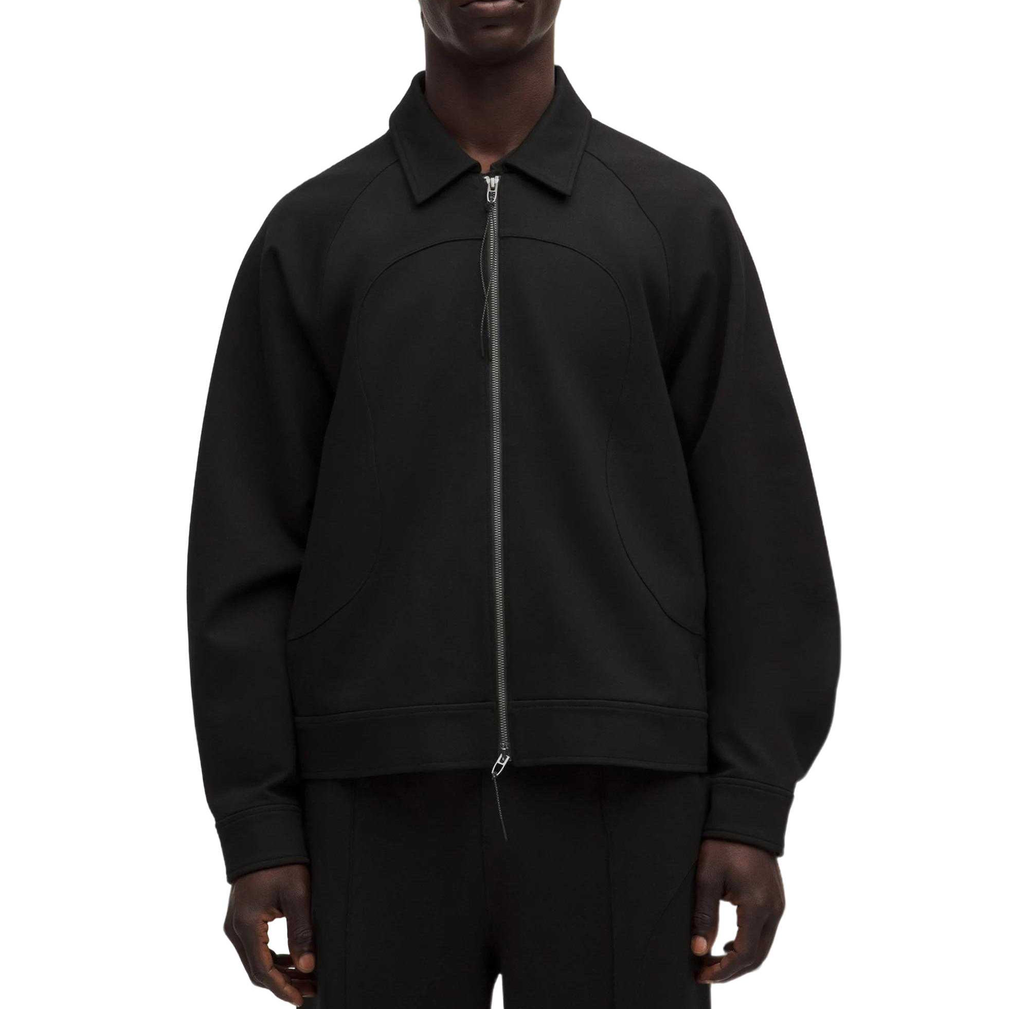 

Lululemon Мужские пиджаки, черные/черные с лацканами, средней толщины, другие