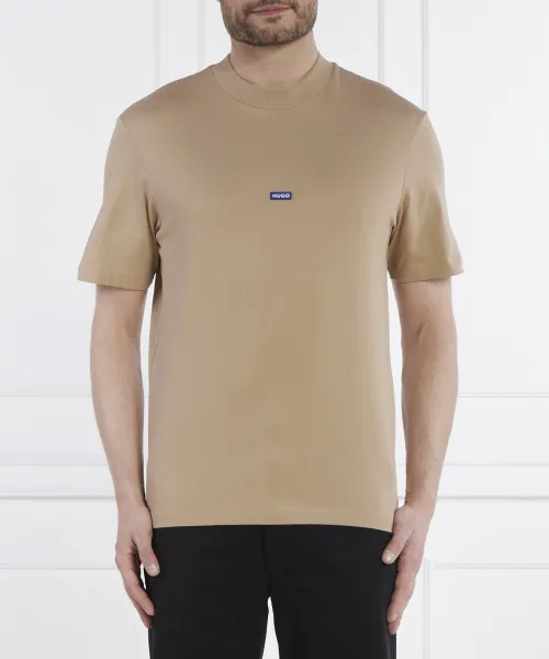 

Футболка нерос Regular fit Hugo Blue, бежевый