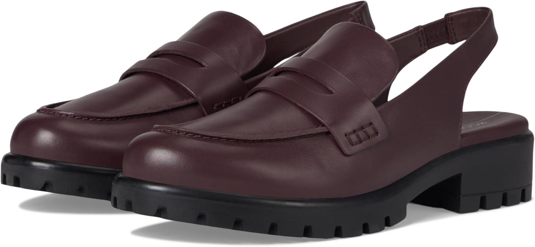 Лоферы ECCO Modtray Sling Back Penny Loafer, цвет Fig
