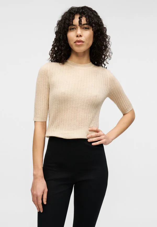 Базовая футболка fennini Boss, Open Beige — фото 4