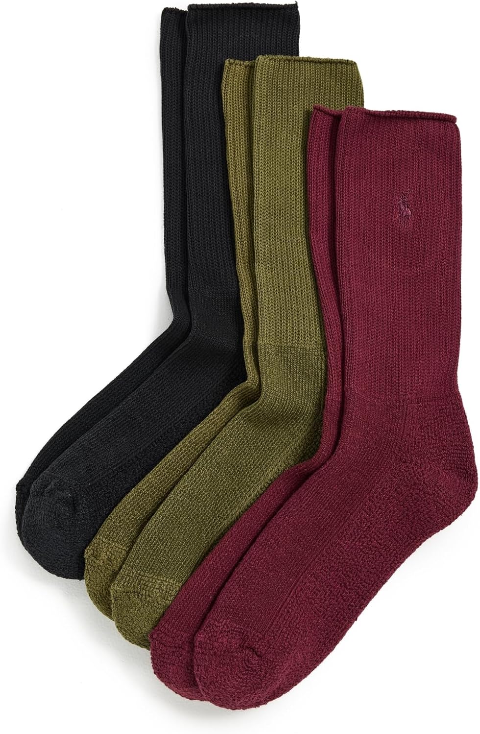 

POLO RALPH LAUREN Мужские носки Garment Dye Crew 3 пары, Doast