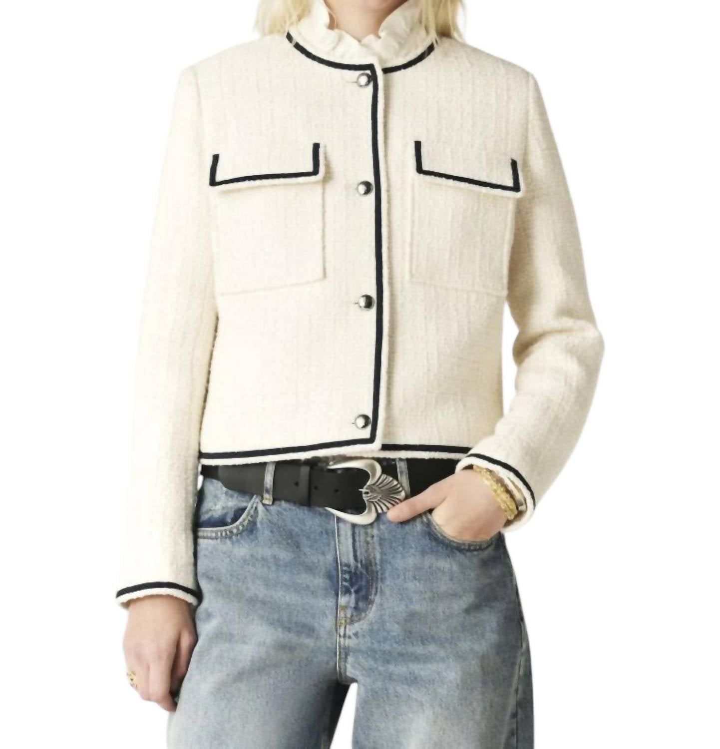 

Куртка Raoul в цвете Off-White ba&sh