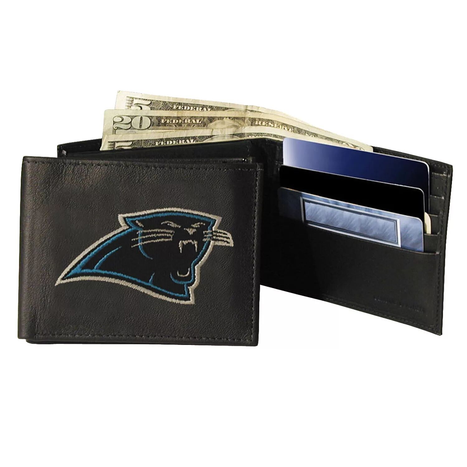 

Двойной кошелек Carolina Panthers