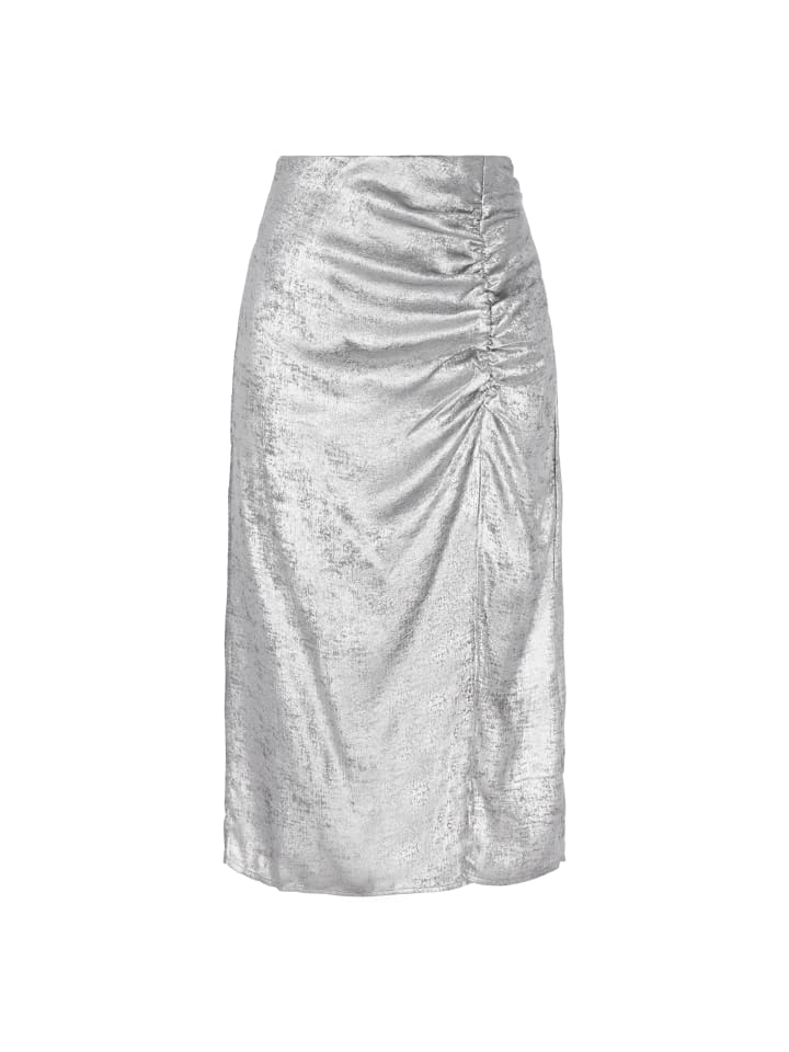

Faina Женская юбка серебристого цвета