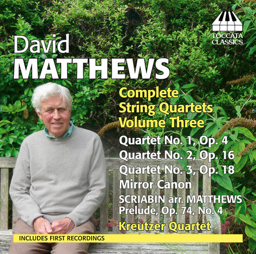 

CD диск Matthews / Kreutzer Qrt: Comp STR QRTS Vol. 3