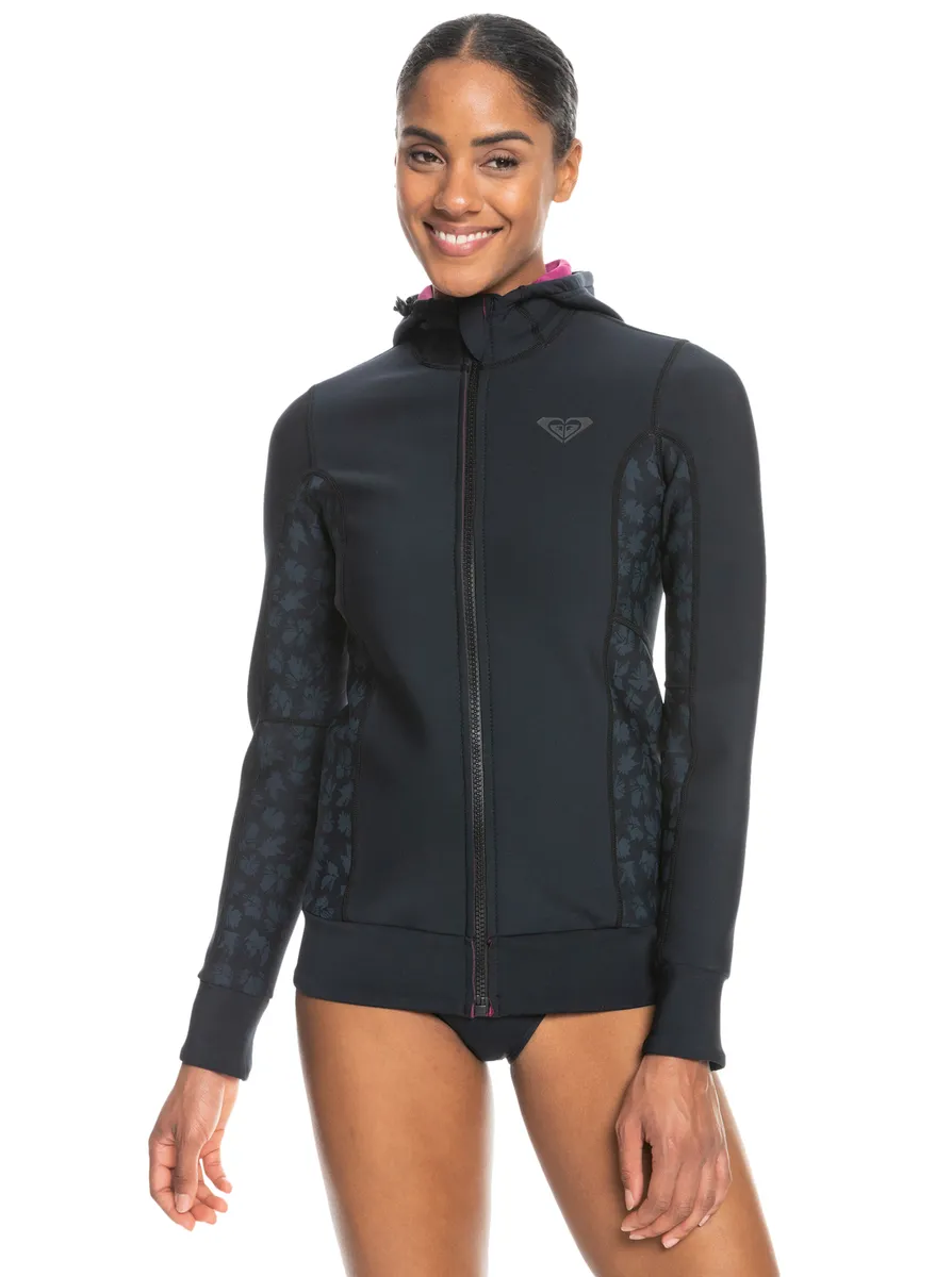 

Куртка Roxy из неопрена "1mm Swell Series" с капюшоном, черный