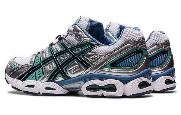 Кроссовки гель нимбус 9 Asics, белый — фото 4