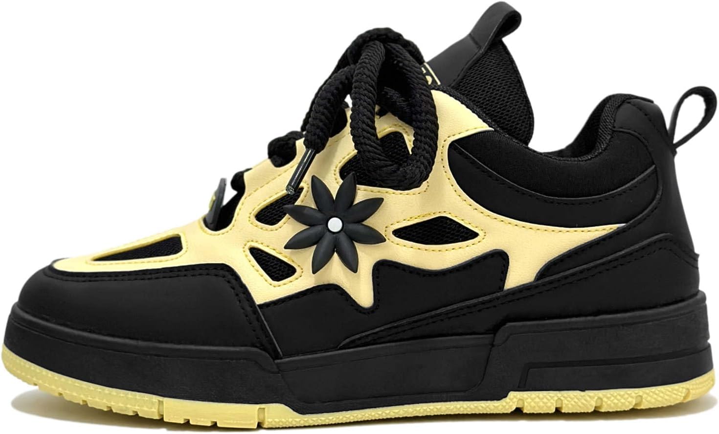 

Мужские кроссовки Exusiai с массивной подошвой, модные, дышащие, нескользящие, для ходьбы, занятий спортом, школы, тенниса и путешествий, черный