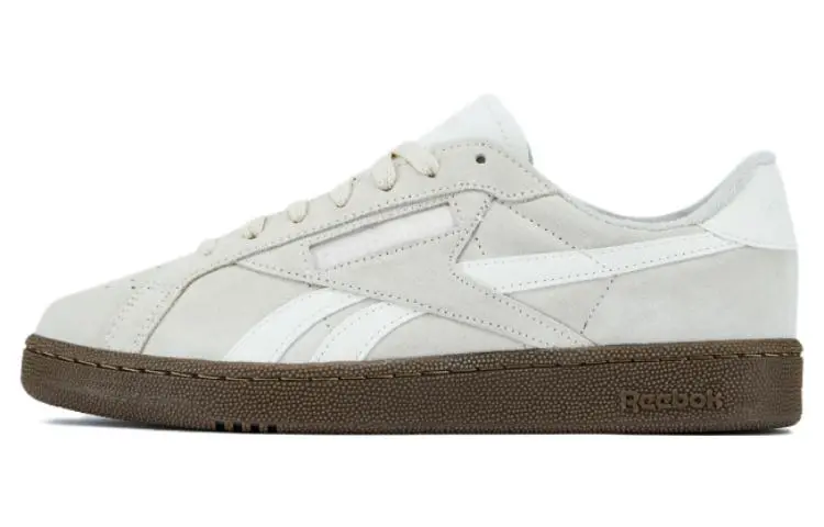 

Кроссовки Club C Grounds UK 'Stucco Gum' Reebok, цвет Gray White