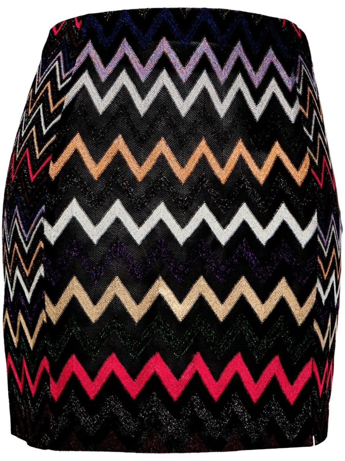 

Missoni юбка мини в технике кроше с узором зигзаг, черный