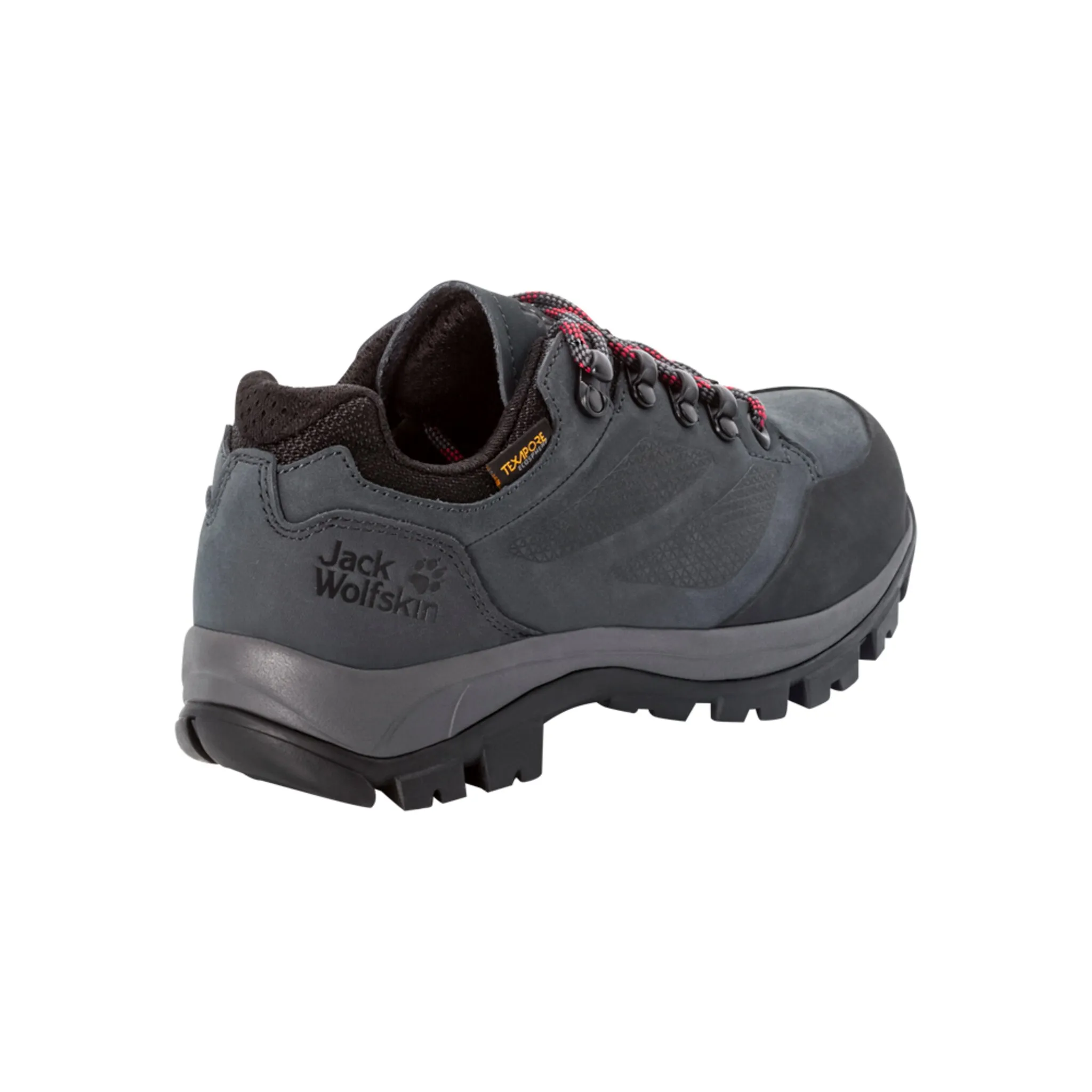 Трекинговые туфли Jack Wolfskin "REBELLION TEXAPORE LOW W", серый — фото 4