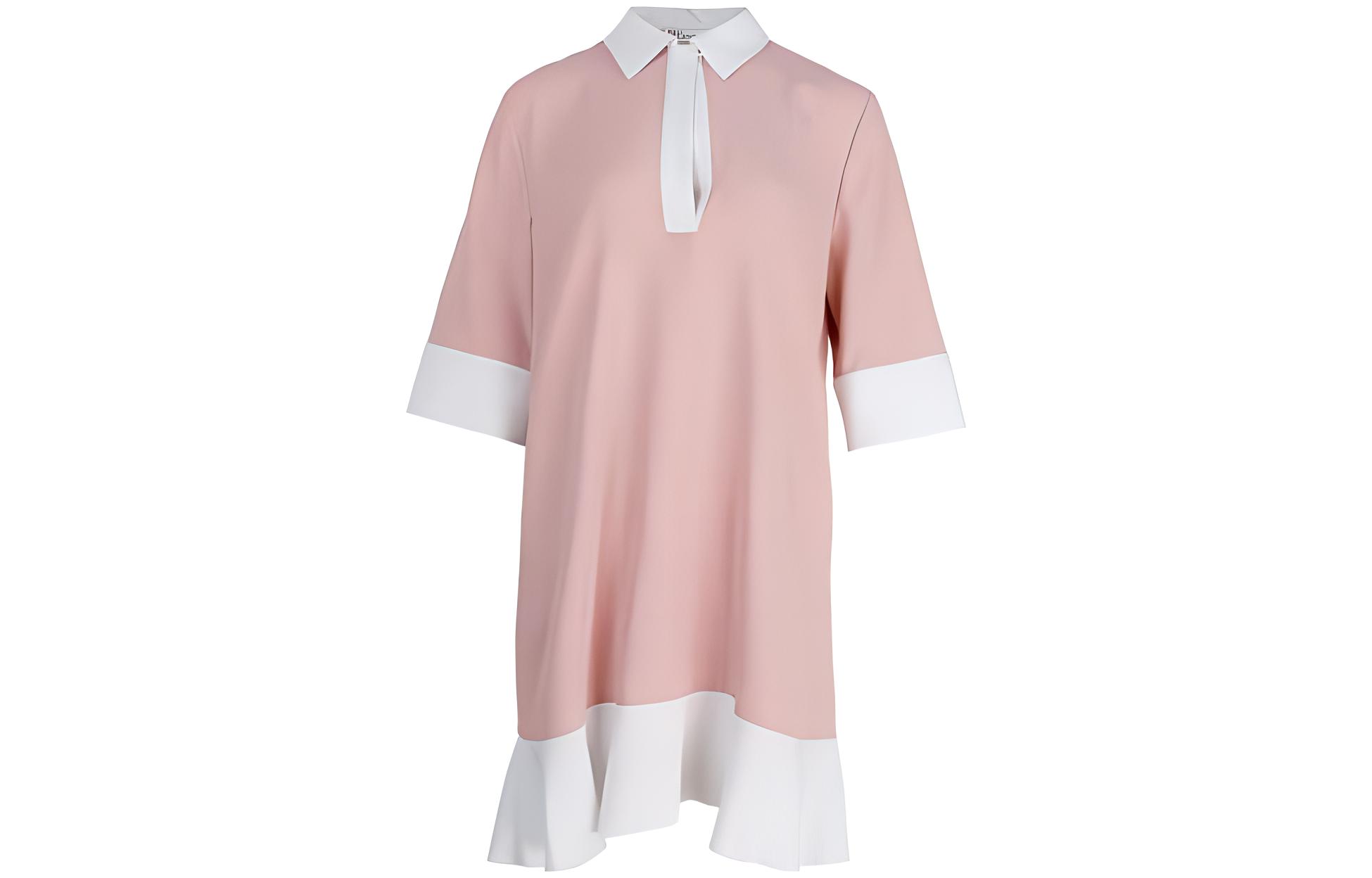 

RED VALENTINO Платье с короткими рукавами женское розовые