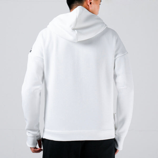 Куртка adidas ZNE HOODY 3.0 Retro Sports Hooded Jacket Asia Edition White, белый — фото 4