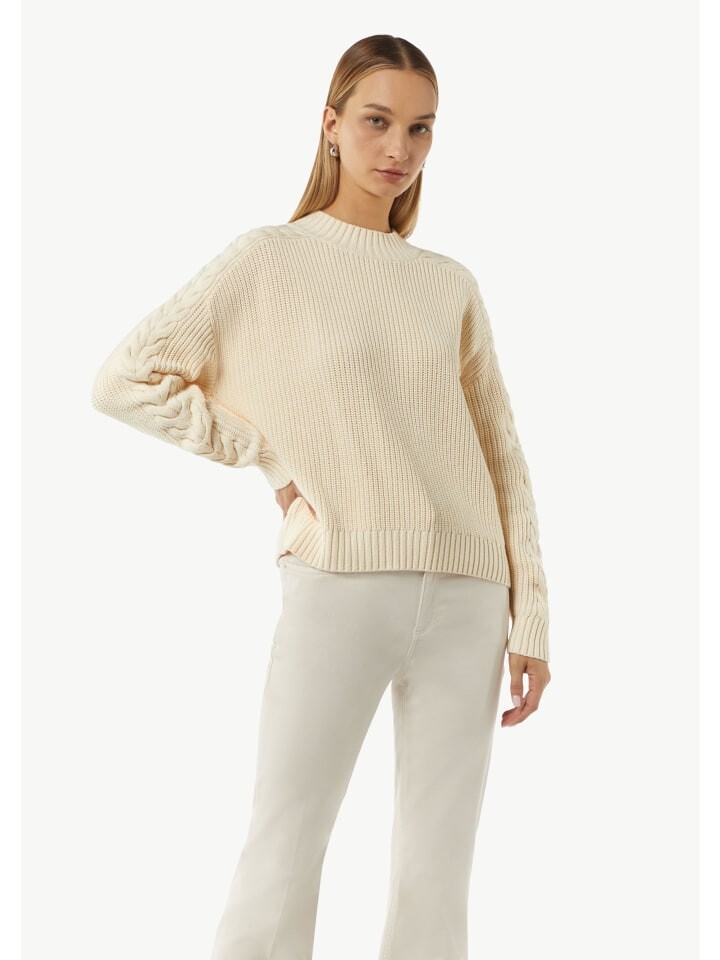 

Пуловер comma CI Strickpullover langarm, кремовый